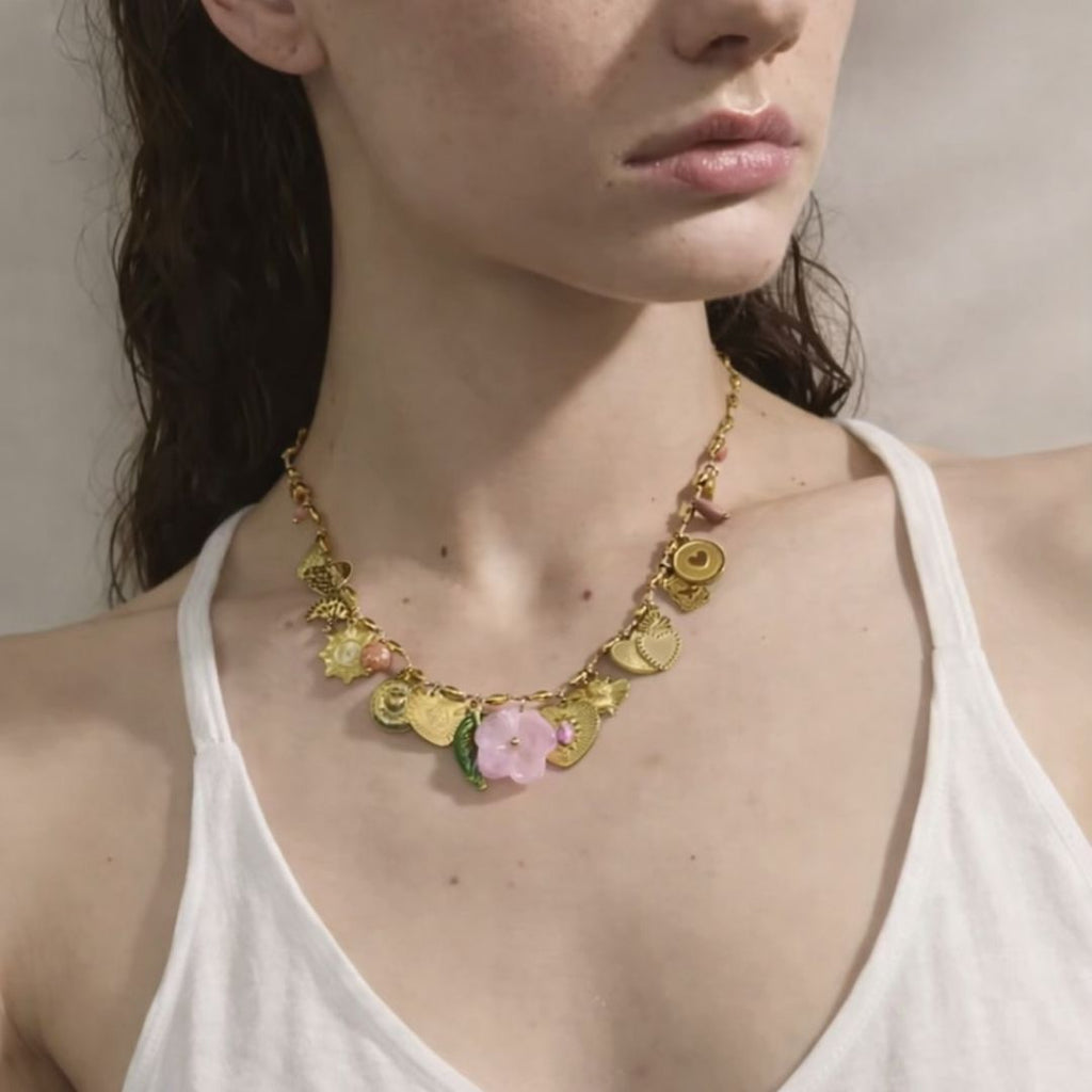 The Lucky Charm Necklace, the best customized gift and gifts for her and for him from Inna Carton online shop Dubai, UAE!
