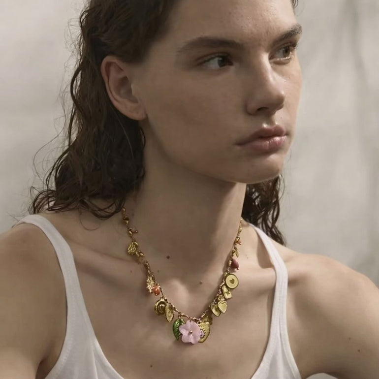 The Lucky Charm Necklace, the best customized gift and gifts for her and for him from Inna Carton online shop Dubai, UAE!
