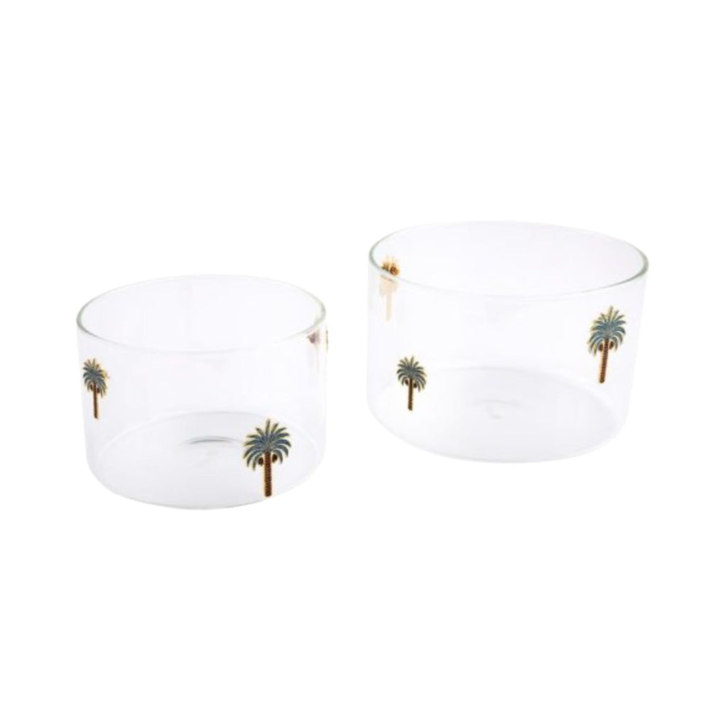 The Palm Glass Bowl | Medium, the best customized gift and gifts for her and for him from Inna Carton online shop Dubai, UAE!
