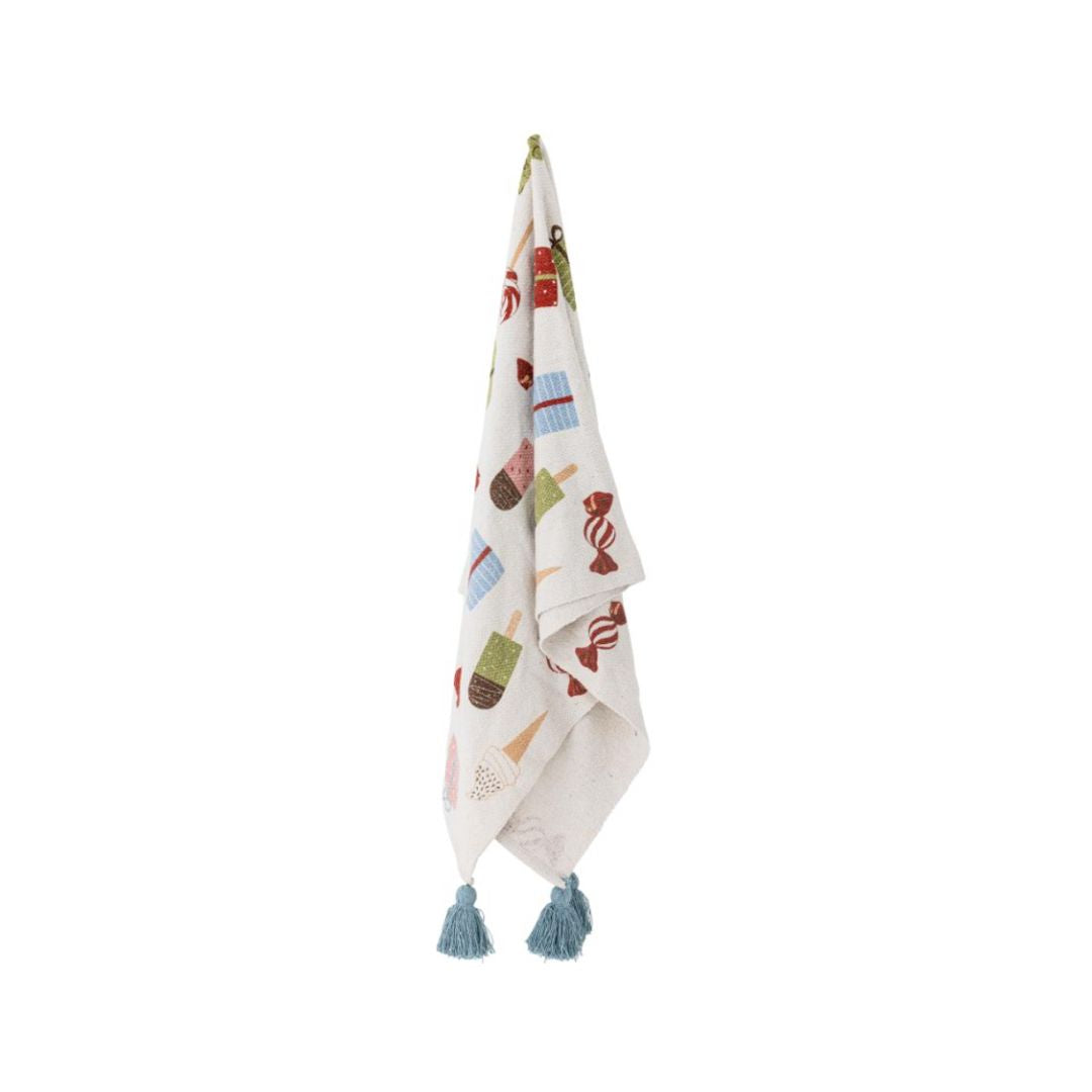Sweets Cotton Throw, the best customized gift and gifts for her and for him from Inna Carton online shop Dubai, UAE!