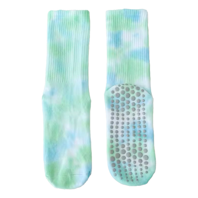 Tie Die Grip Socks Mint, the best customized gift and gifts for her and for him from Inna Carton online shop Dubai, UAE!