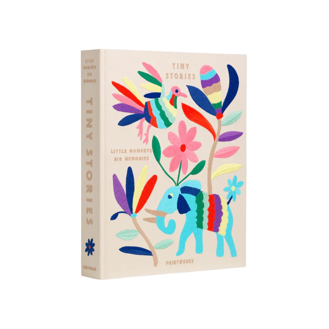 Tiny Stories Embroidered Photo Album, the best customized gift and gifts for her and for him from Inna Carton online shop Dubai, UAE!
