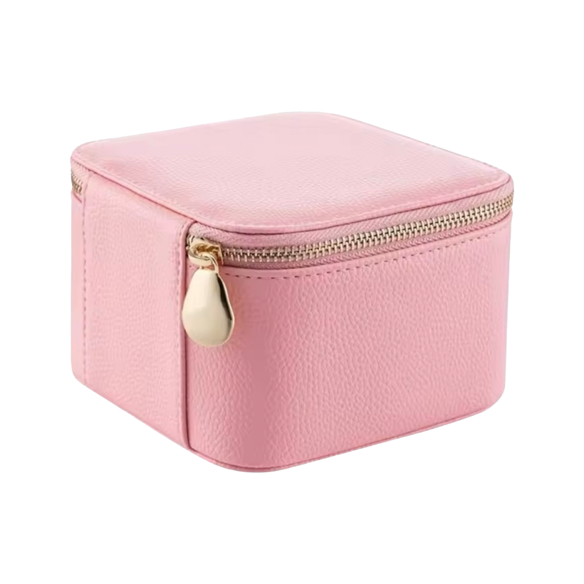 Travel Jewelry Case pink, the best ramadan customize gift and gifts for her and for him from Inna Carton online shop Dubai, UAE!