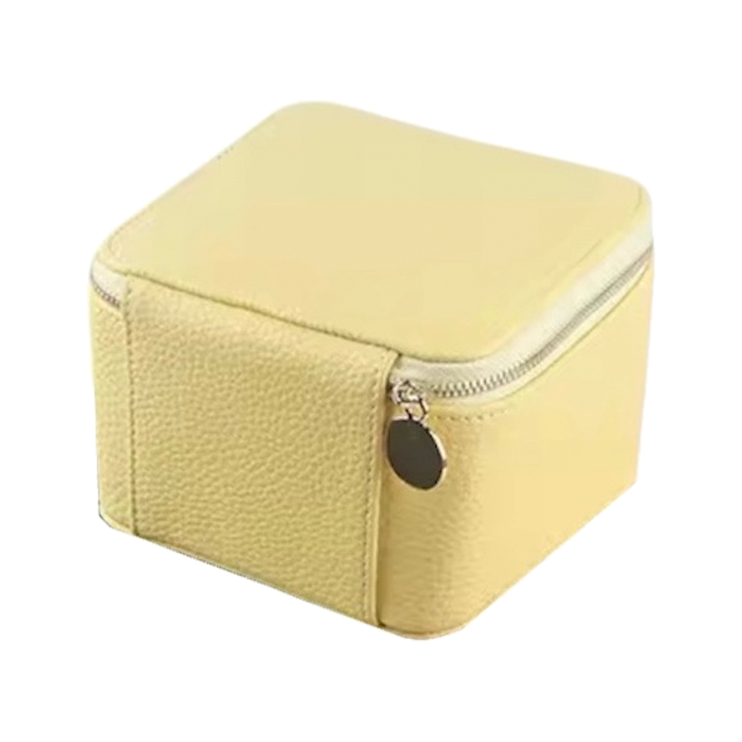 Travel Jewelry Case Yellow, the best ramadan customize gift and gifts for her and for him from Inna Carton online shop Dubai, UAE!