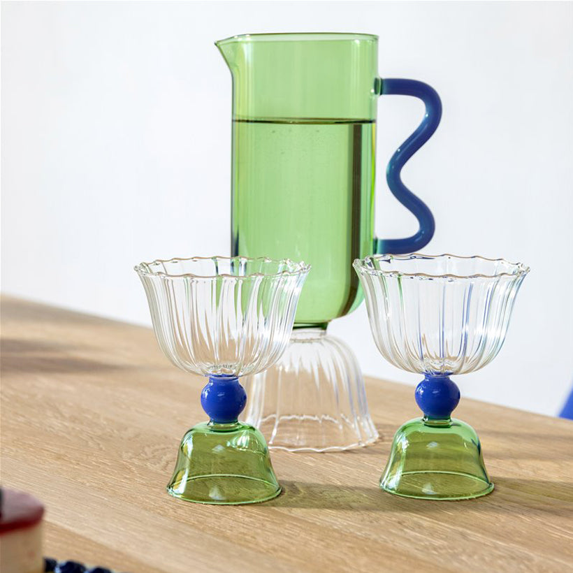 Tulip Glass Set of 2, shop the best Christmas gift gifts for her for him from Inna carton online store dubai, UAE!