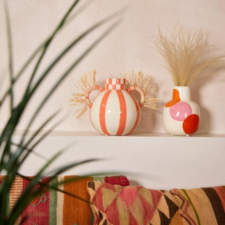 Vase Fernanda | Squares & Stripes, the best customized gift and gifts for her and for him from Inna Carton online shop Dubai, UAE!
