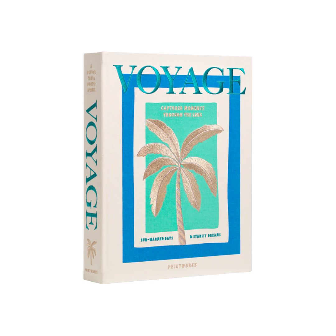 Voyage Embroidered Photo Album, the best customized gift and gifts for her and for him from Inna Carton online shop Dubai, UAE!
