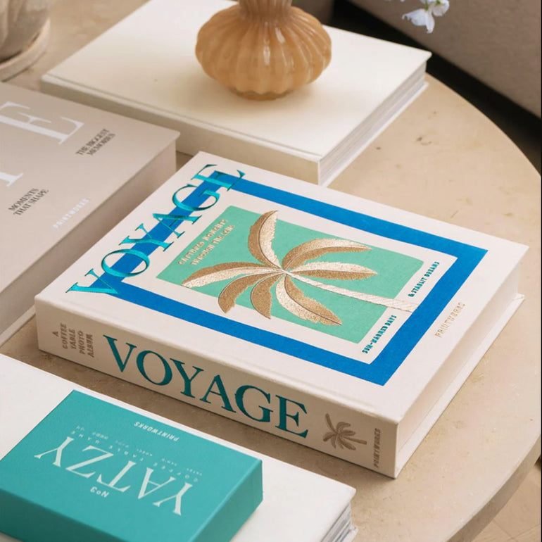 Voyage Embroidered Photo Album, the best customized gift and gifts for her and for him from Inna Carton online shop Dubai, UAE!
