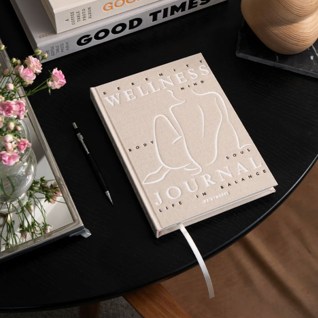 Wellness Linen Journal, the best customized gift and gifts for her and for him from Inna Carton online shop Dubai, UAE!
