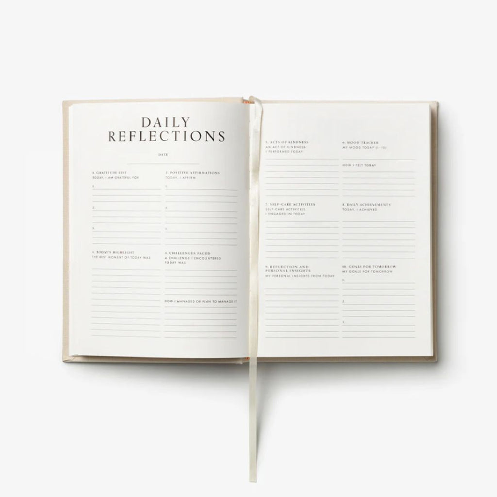 Wellness Linen Journal, the best customized gift and gifts for her and for him from Inna Carton online shop Dubai, UAE!
