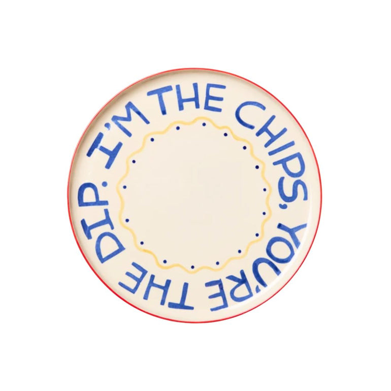You're The Dip, I'm The Chips Ceramic Serving Platter, the best customized gift and gifts for her and for him from Inna Carton online shop Dubai, UAE!
