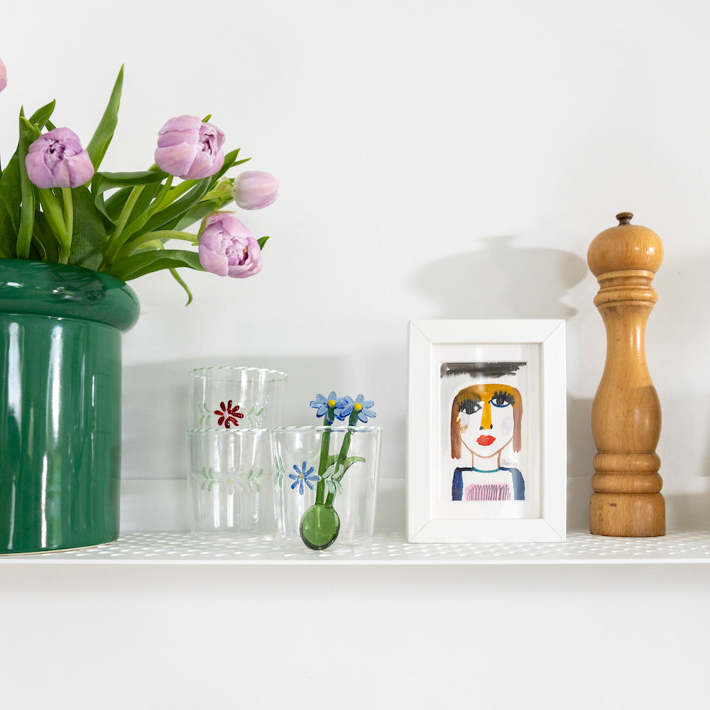 Flora Glass, the best customized gift and gifts for her and for him from Inna Carton online shop Dubai, UAE!