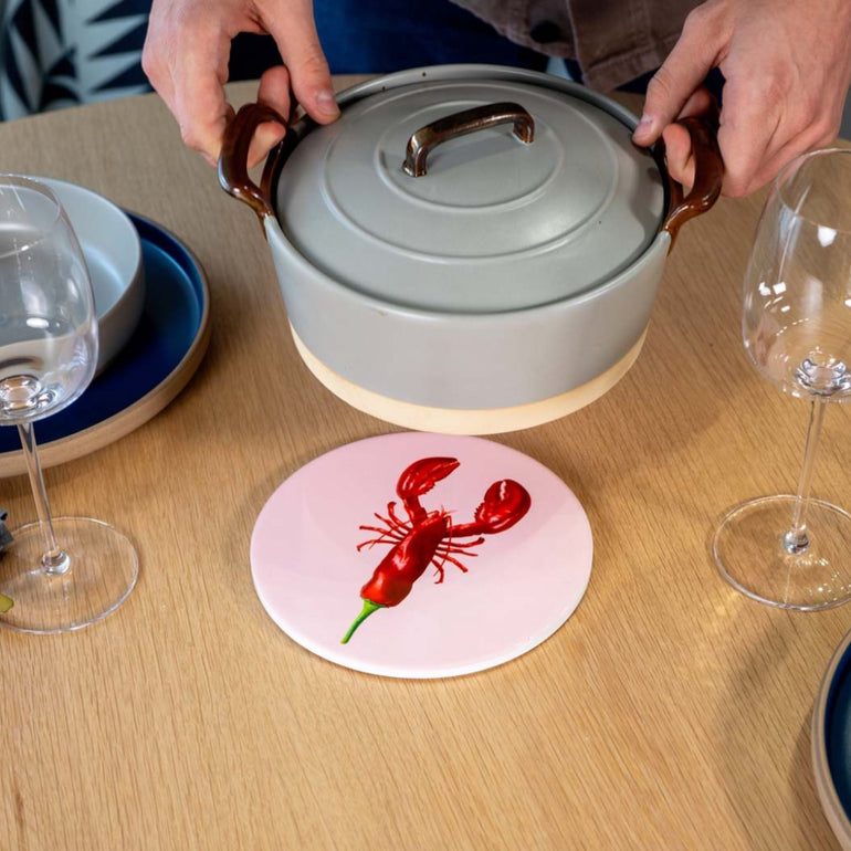 Ceramic Trivet Lobster, the best customized gift and gifts for her and for him from Inna Carton online shop Dubai, UAE!
