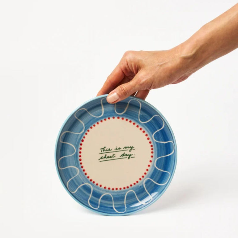 This Is My Cheat Day Ceramic Plate, the best customized gift and gifts for her and for him from Inna Carton online shop Dubai, UAE!
