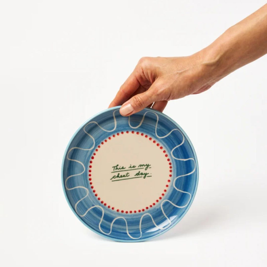 This Is My Cheat Day Ceramic Plate, the best customized gift and gifts for her and for him from Inna Carton online shop Dubai, UAE!
