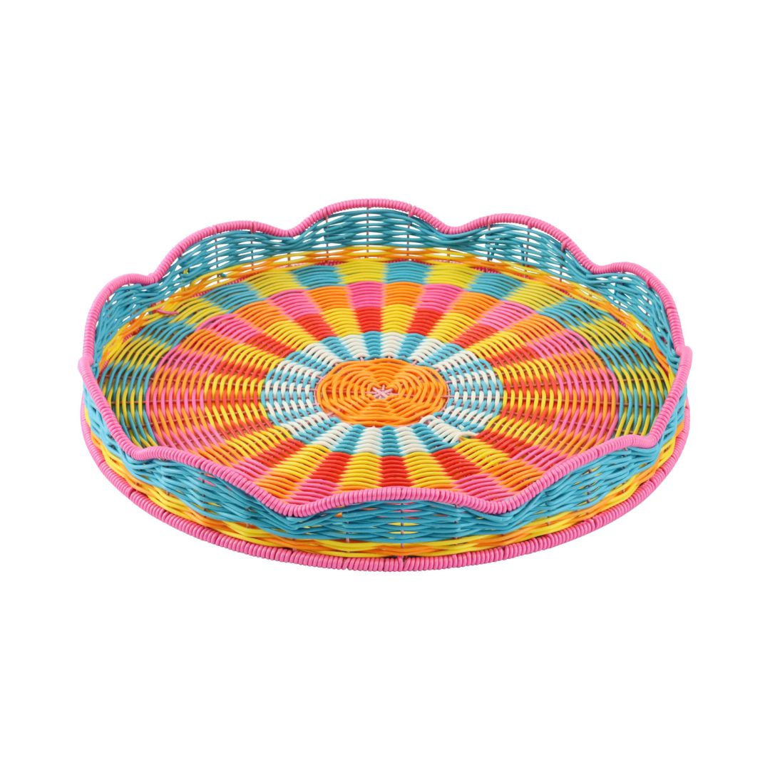Color Twist Round Tray, the best customized gift and gifts for her and for him from Inna Carton online shop Dubai, UAE!
