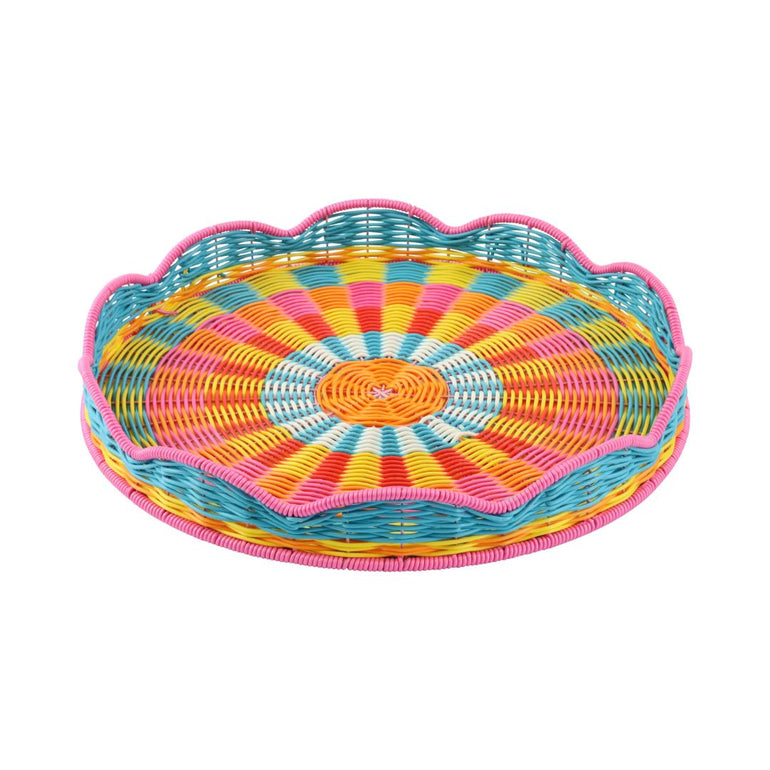 Color Twist Round Tray, the best customized gift and gifts for her and for him from Inna Carton online shop Dubai, UAE!
