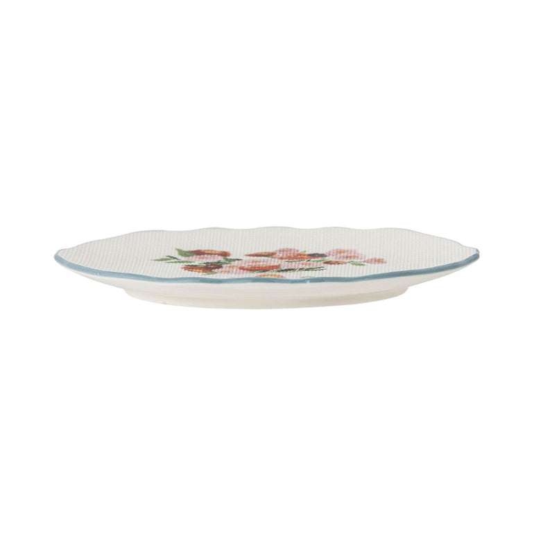Dorothy Stoneware Plate | Blue, the best customized gift and gifts for her and for him from Inna Carton online shop Dubai, UAE!
