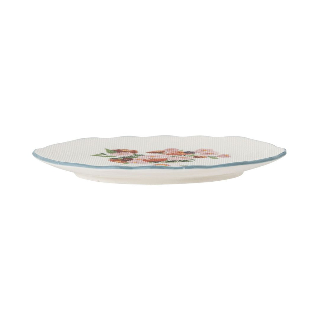Dorothy Stoneware Plate | Blue, the best customized gift and gifts for her and for him from Inna Carton online shop Dubai, UAE!

