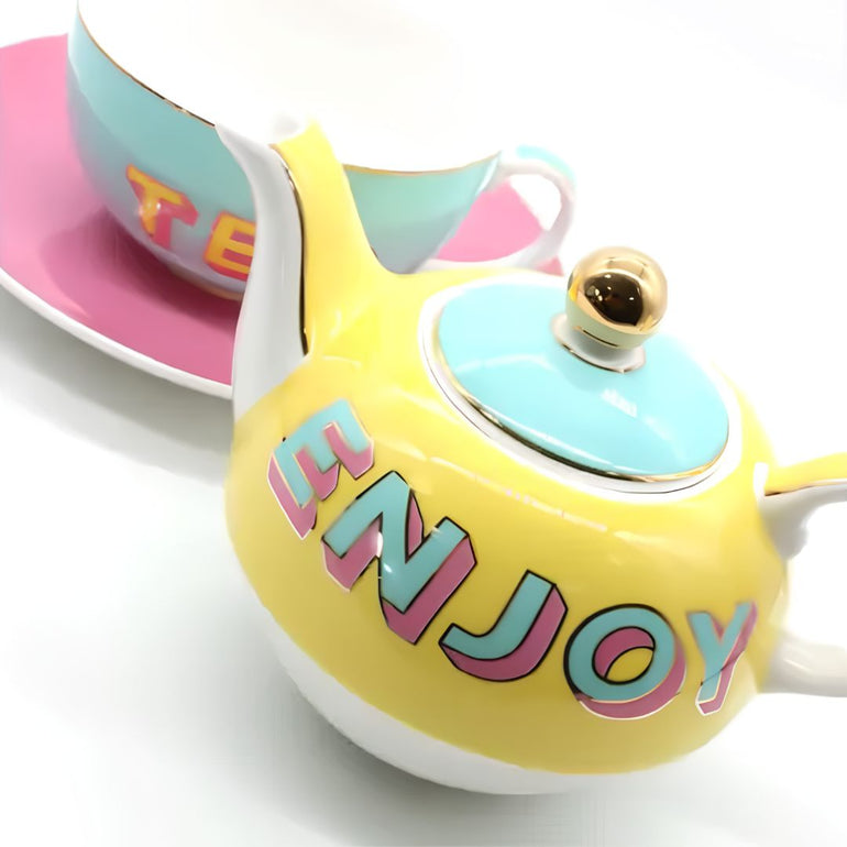 Enjoy Tea For One Porcelain Set, the best customized gift and gifts for her and for him from Inna Carton online shop Dubai, UAE!
