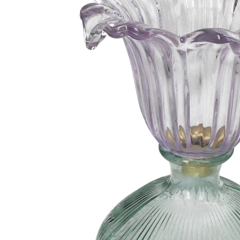 Fleur Glass Candleholder Lavender, the best customized gift and gifts for her and for him from Inna Carton online shop Dubai, UAE!