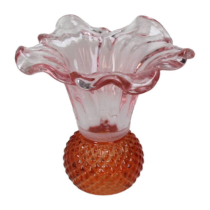 Fleur Glass Candleholder Tangy Pink, the best customized gift and gifts for her and for him from Inna Carton online shop Dubai, UAE!