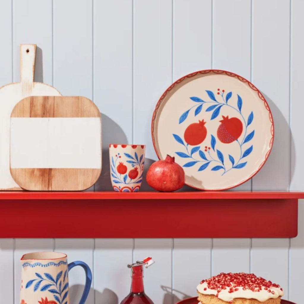 GRANADA Ceramic Pomegranate serving PLATTER, the best customized gift and gifts for her and for him from Inna Carton online shop Dubai, UAE!
