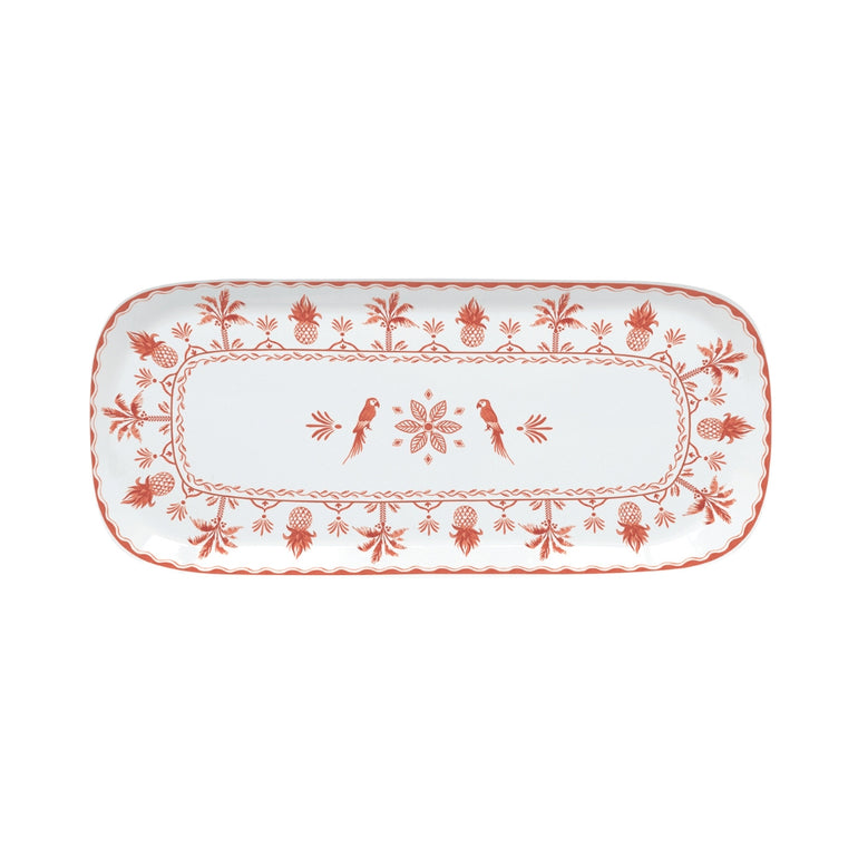 Jungle Porcelain Platter Orange, the best customized gift and gifts for her and for him from Inna Carton online shop Dubai, UAE!
