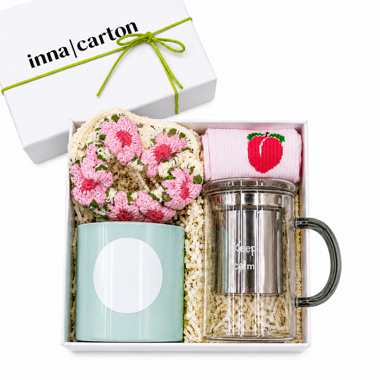 Disco Glass Candle White Floral soy wax palm and paraben Keep Calm Glass Infuser Mug Grip Cotton Socks Crochet Hair Tie Scrunchie, the best customized gift and gifts for her and for him from Inna Carton online shop Dubai, UAE!
