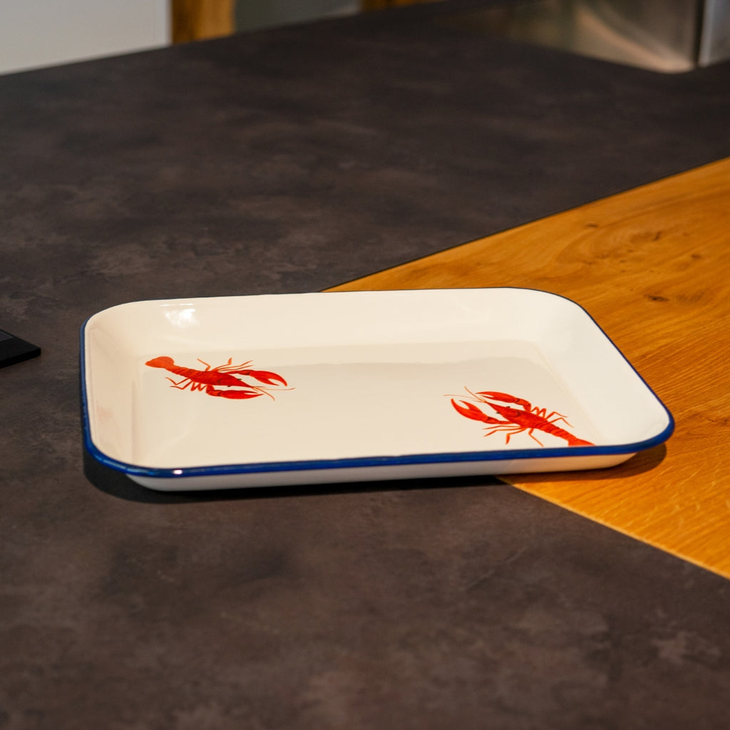 Lobster Enamel Tray, the best customized gift and gifts for her and for him from Inna Carton online shop Dubai, UAE!
