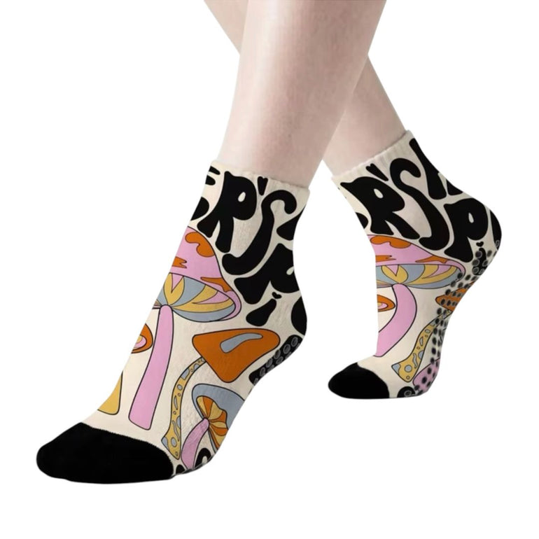 Mushroom Antigrip  Socks, the best customized gift and gifts for her and for him from Inna Carton online shop Dubai, UAE!
