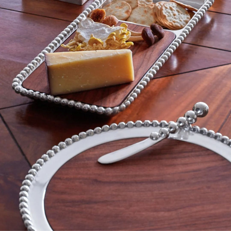 Pearl Aluminium Round Cheese Board, the best customized gift and gifts for her and for him from Inna Carton online shop Dubai, UAE!
