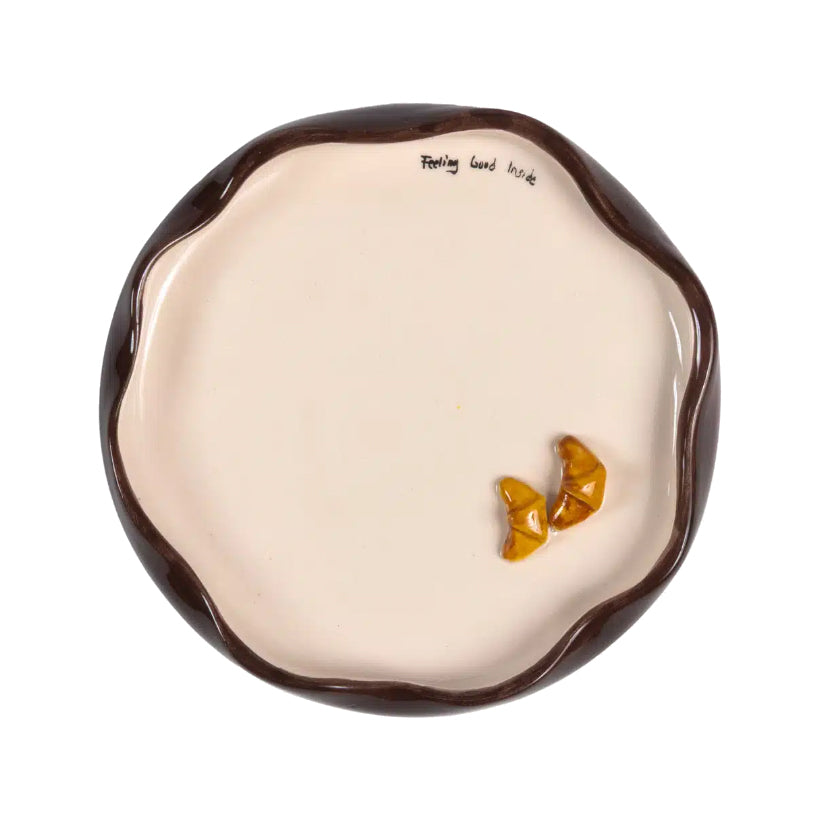 Petite 3D Plate Croissant, the best customized gift and gifts for her and for him from Inna Carton online shop Dubai, UAE!