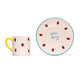 Petite Berry Coffee Cup & Saucer, the best customized gift and gifts for her and for him from Inna Carton online shop Dubai, UAE!