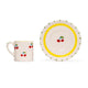 Petite Cherry Coffee Cup & Saucer, the best customized gift and gifts for her and for him from Inna Carton online shop Dubai, UAE!