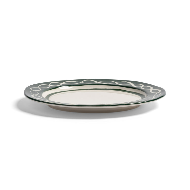 Plate Festivo Green Red, the best customized gift and gifts for her and for him from Inna Carton online shop Dubai, UAE!