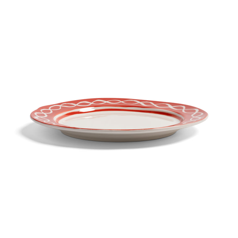 Plate Festivo Medium Red, the best customized gift and gifts for her and for him from Inna Carton online shop Dubai, UAE!