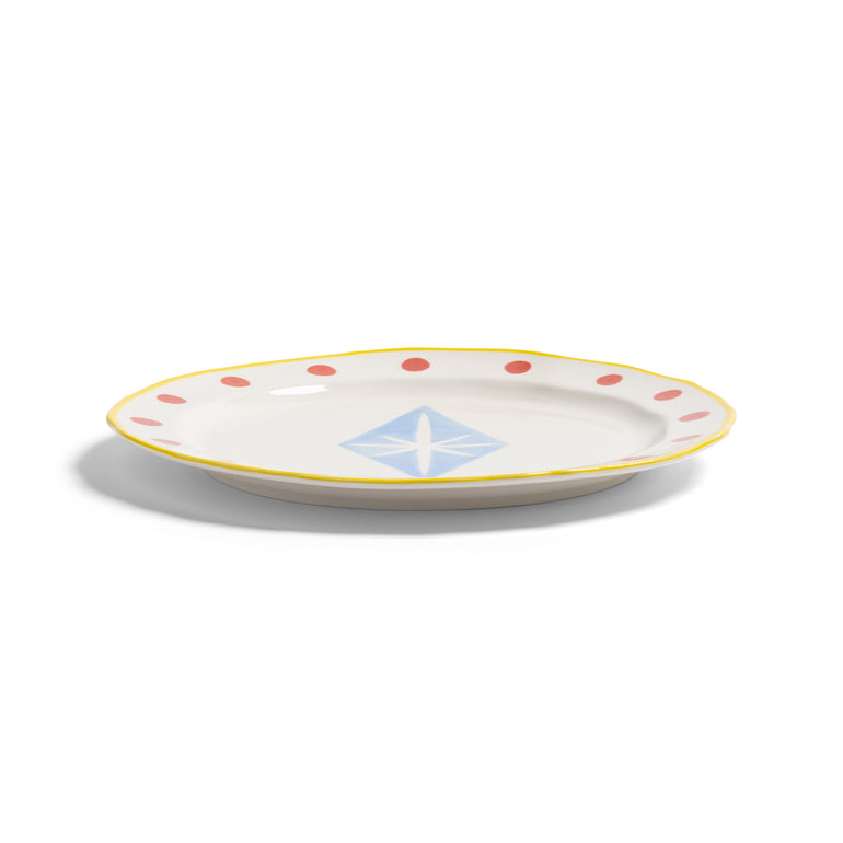 Plate Festivo Large Rhombic, the best customized gift and gifts for her and for him from Inna Carton online shop Dubai, UAE!