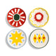 Plate Festivo Small, the best customized gift and gifts for her and for him from Inna Carton online shop Dubai, UAE!