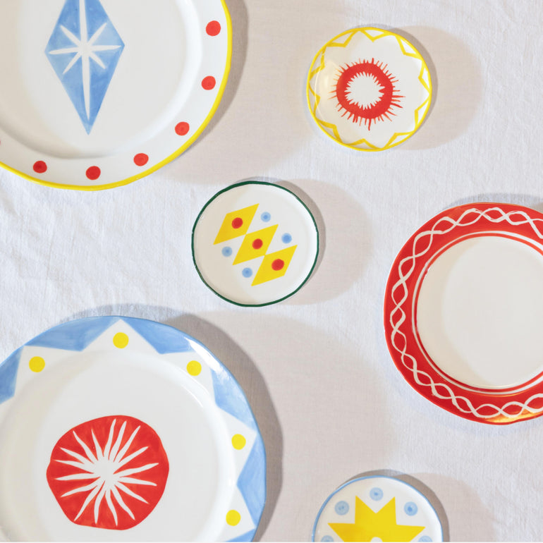 Plate Festivo Large Star, the best customized gift and gifts for her and for him from Inna Carton online shop Dubai, UAE!
