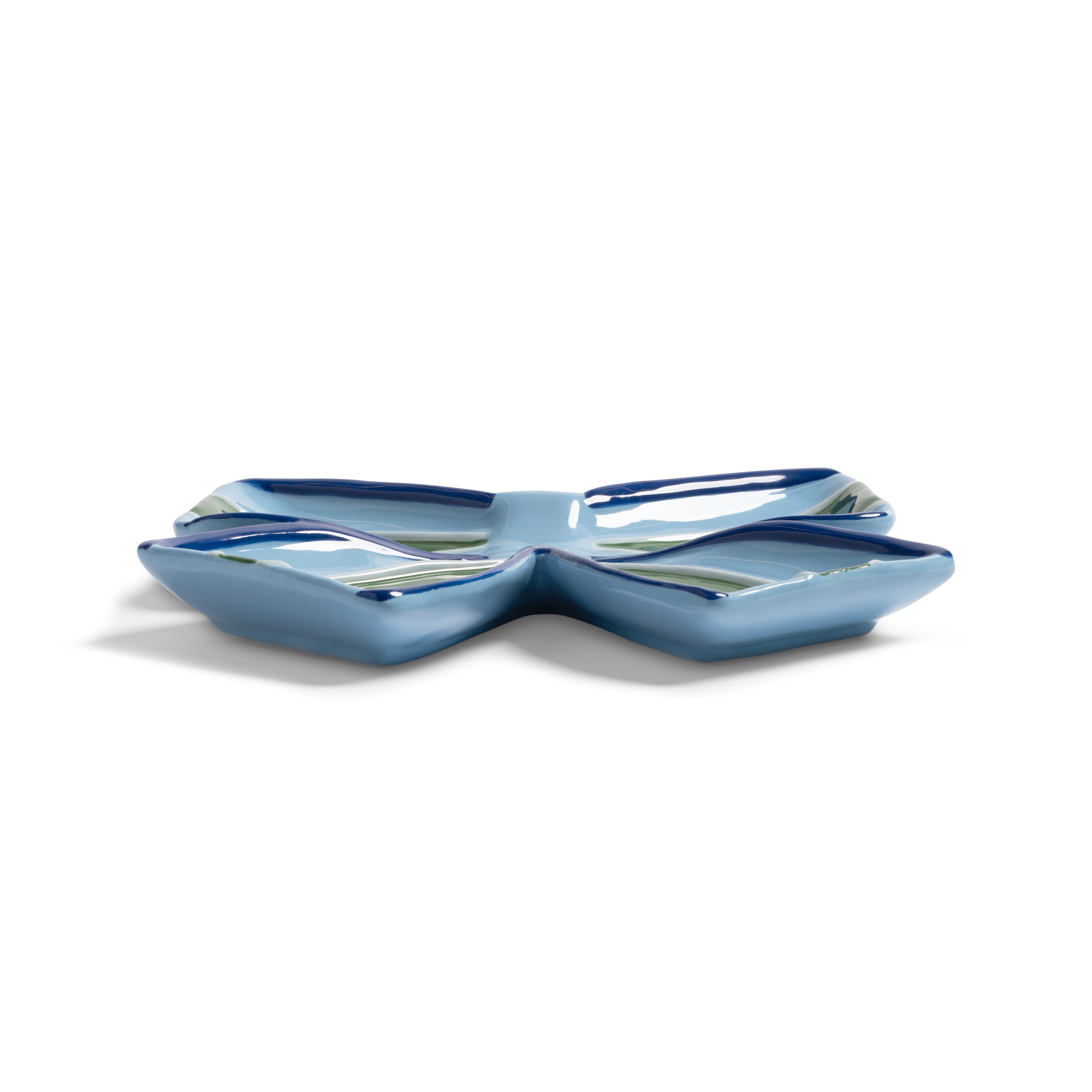 Ribbon Plate Blue, the best customized gift and gifts for her and for him from Inna Carton online shop Dubai, UAE!