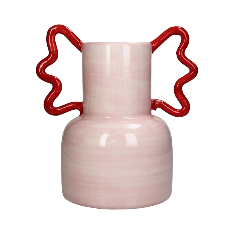 Squiggle Vase Pastel Pink, the best customized gift and gifts for her and for him from Inna Carton online shop Dubai, UAE!