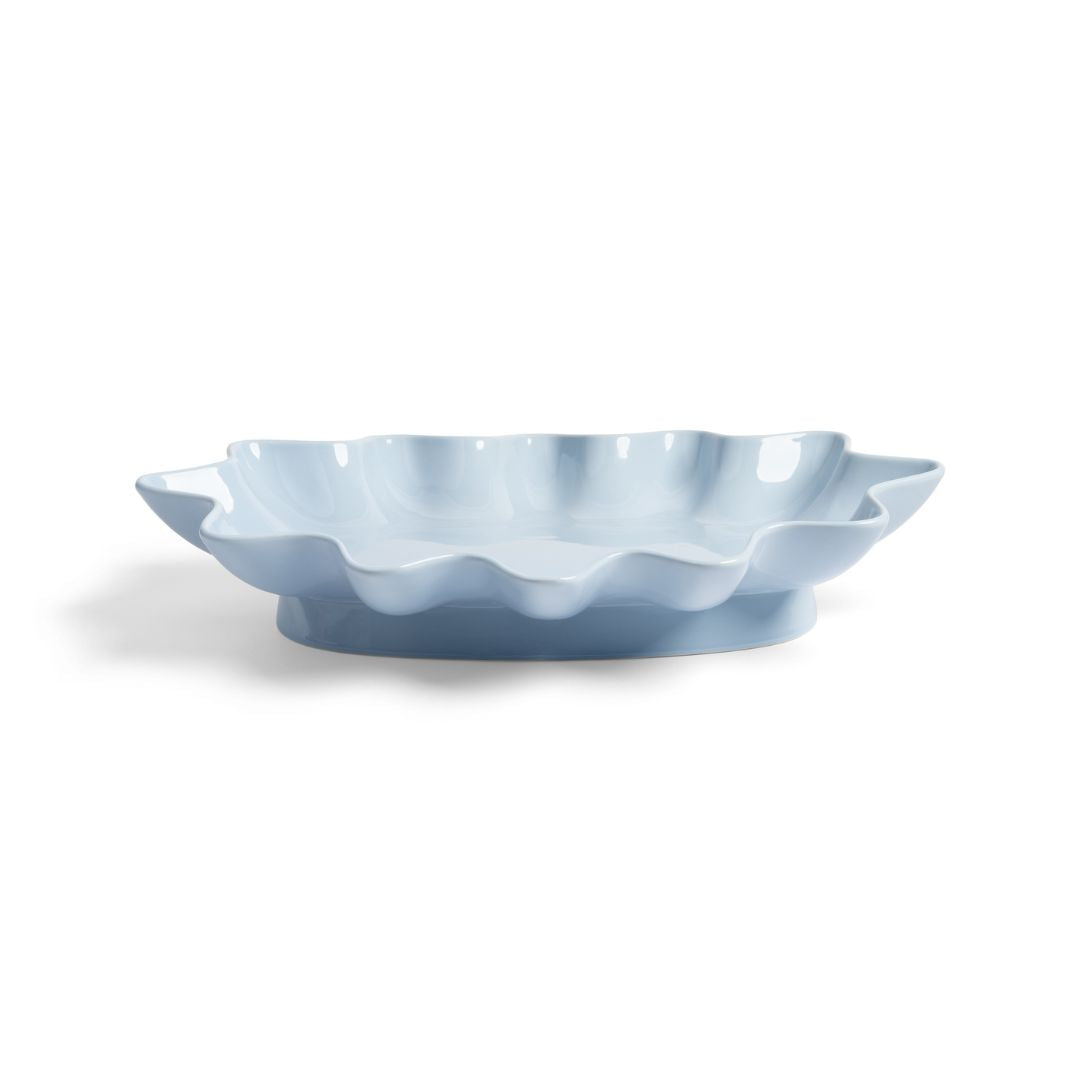 Sun Stoneware Serving Bowl Oval Ice Blue, the best customized gift and gifts for her and for him from Inna Carton online shop Dubai, UAE!
