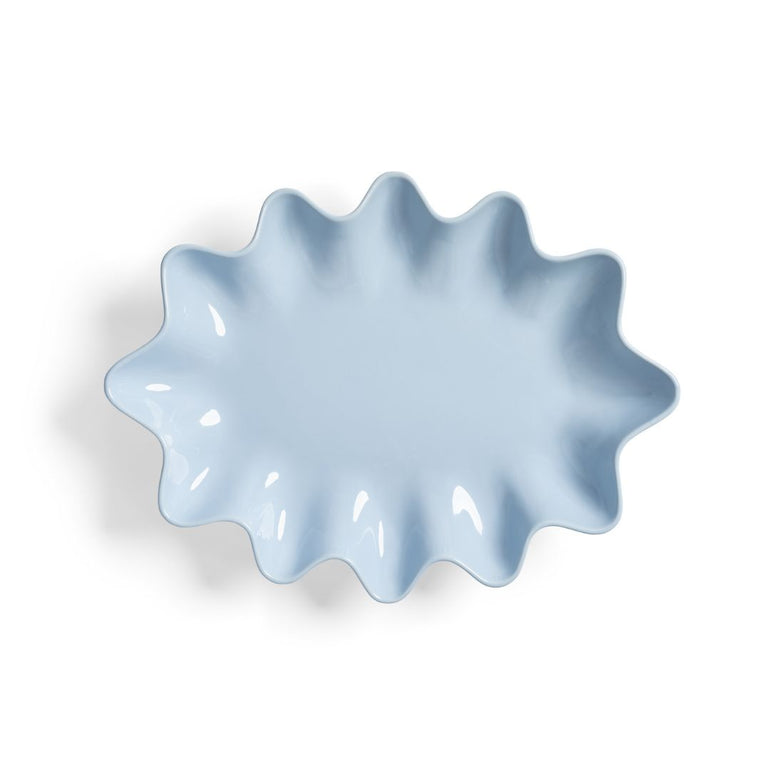 Sun Stoneware Serving Bowl Oval Ice Blue, the best customized gift and gifts for her and for him from Inna Carton online shop Dubai, UAE!
