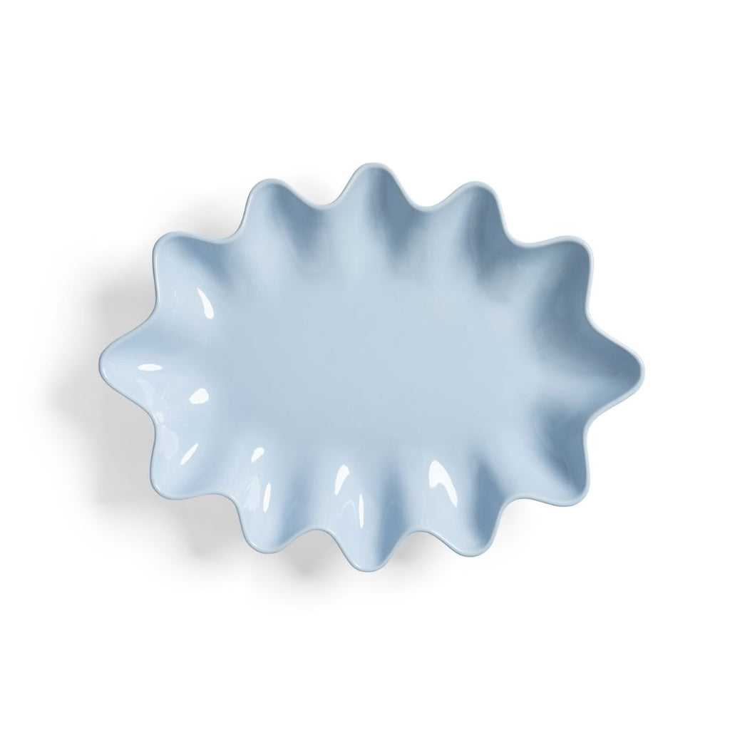 Sun Stoneware Serving Bowl Oval Ice Blue, the best customized gift and gifts for her and for him from Inna Carton online shop Dubai, UAE!

