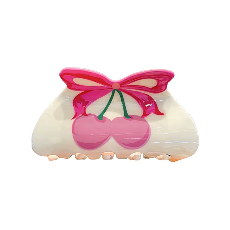 Sweet Ribbon Cherry Hair Claw Clip, the best customized gift and gifts for her and for him from Inna Carton online shop Dubai, UAE!
