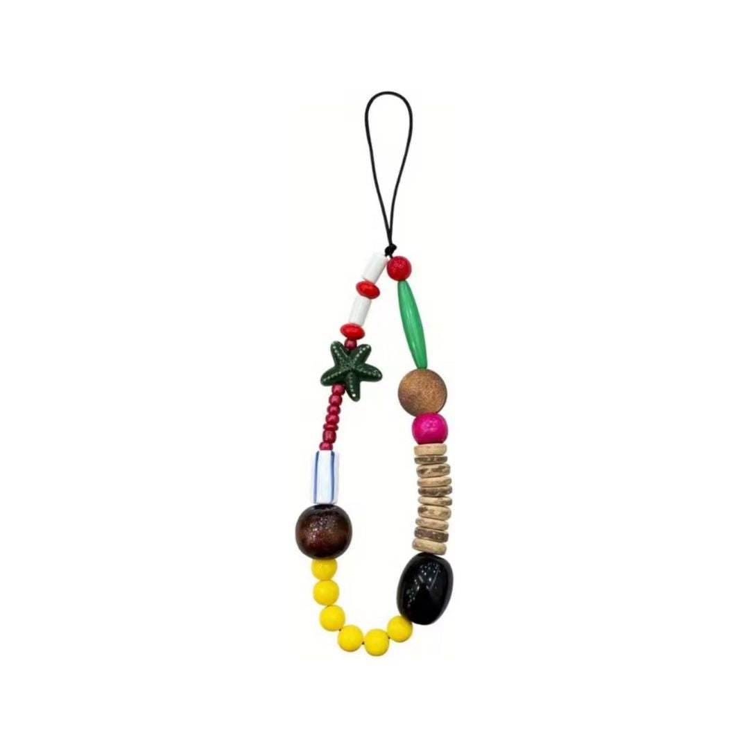tropical charm beaded phone strap, the best customized gift and gifts for her and for him from Inna Carton online shop Dubai, UAE!

