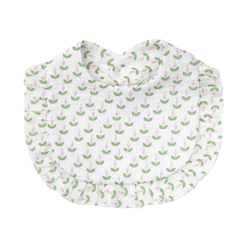 Tulip Bib newborn baby, the best customized gift and gifts for her and for him from Inna Carton online shop Dubai, UAE!