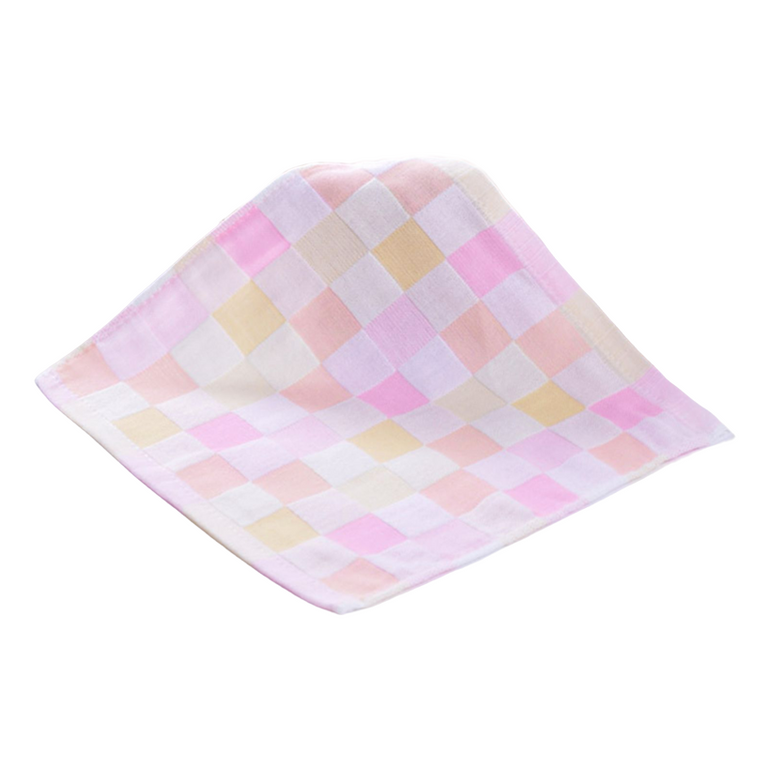 Checkered Muslin Square | Pink, the best-customized gift box and gifts for her and for him from Inna Carton online shop Dubai, UAE