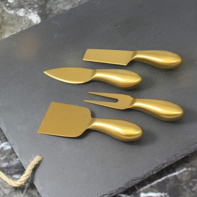 Golden Cheese Fork. The best gift from Inna Carton online shop Dubai, UAE!